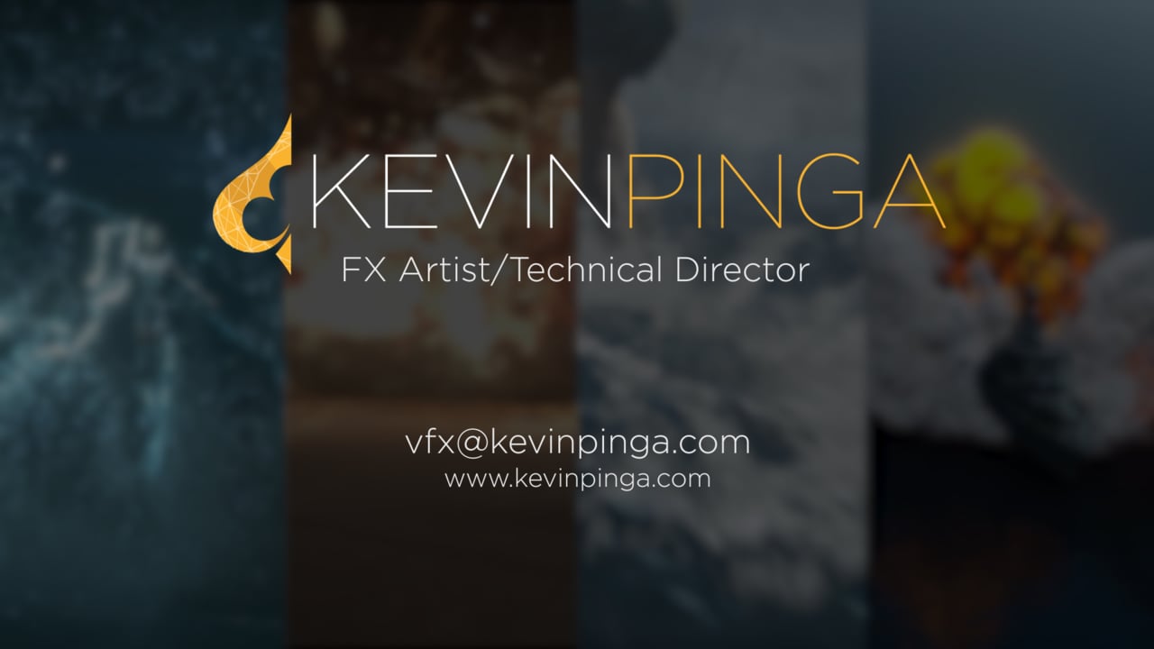 Kevin Pinga - FX Artist/TD Reel Winter 2018